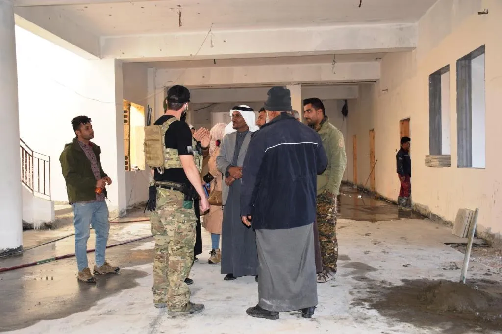 Deir Ezzor Council, International Coalition visit Hajin Hospital