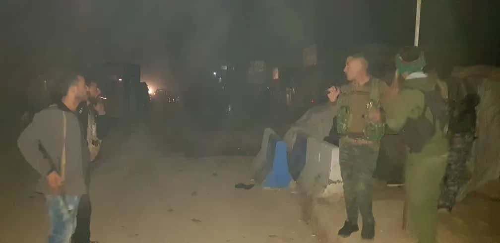 Skirmishes between security forces, so-called "National Defense" in Qamishlo