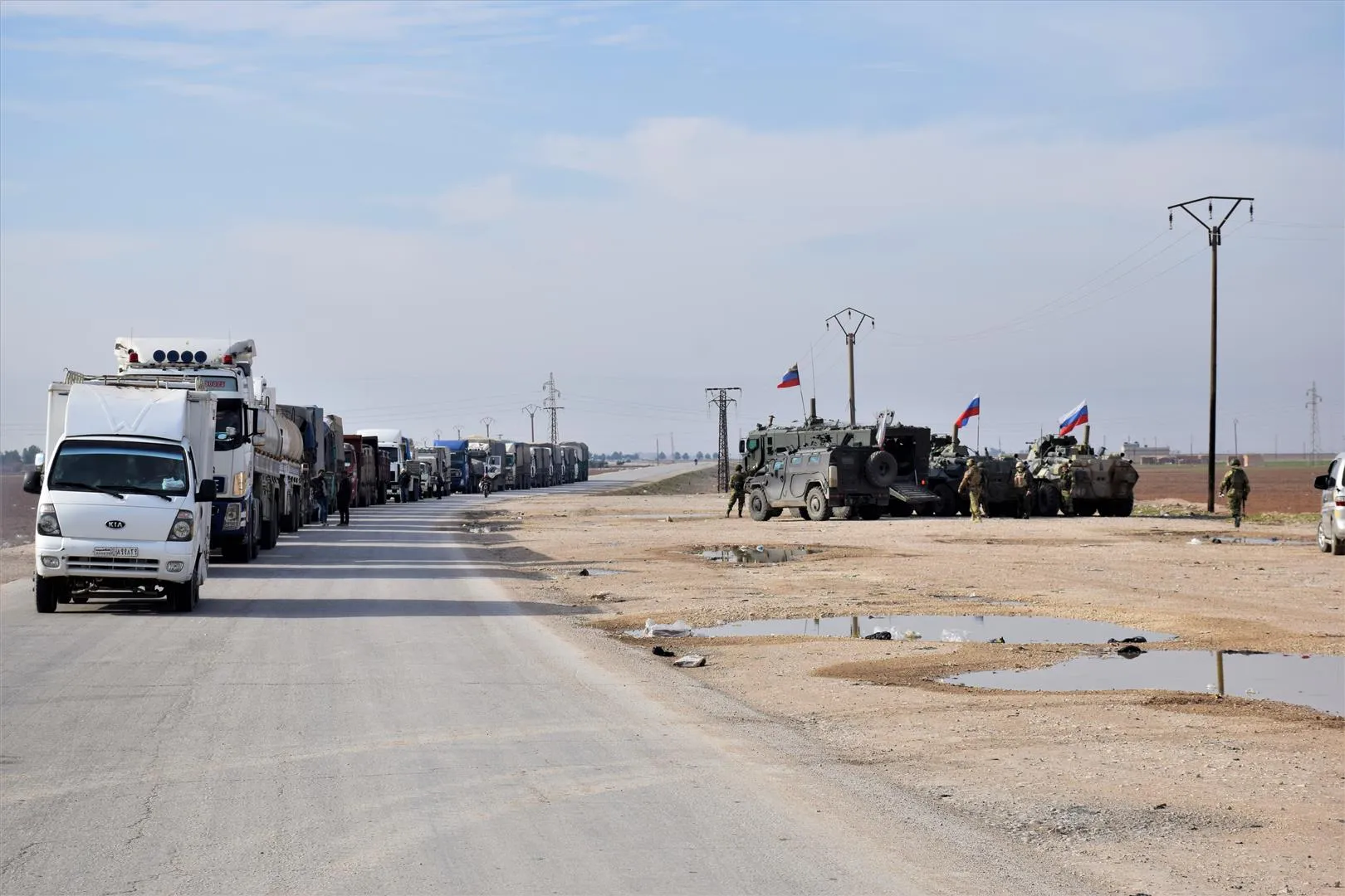 ​​​​​​​Civilians are afraid to travel on M4 because they mistrust Russian forces