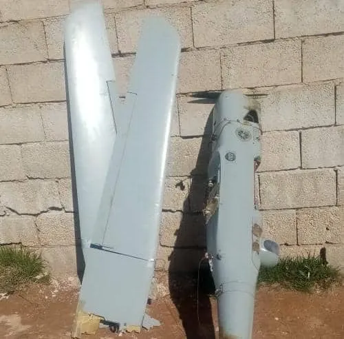 SDF fighters down UAV on Ain Issa, more likely Turkish