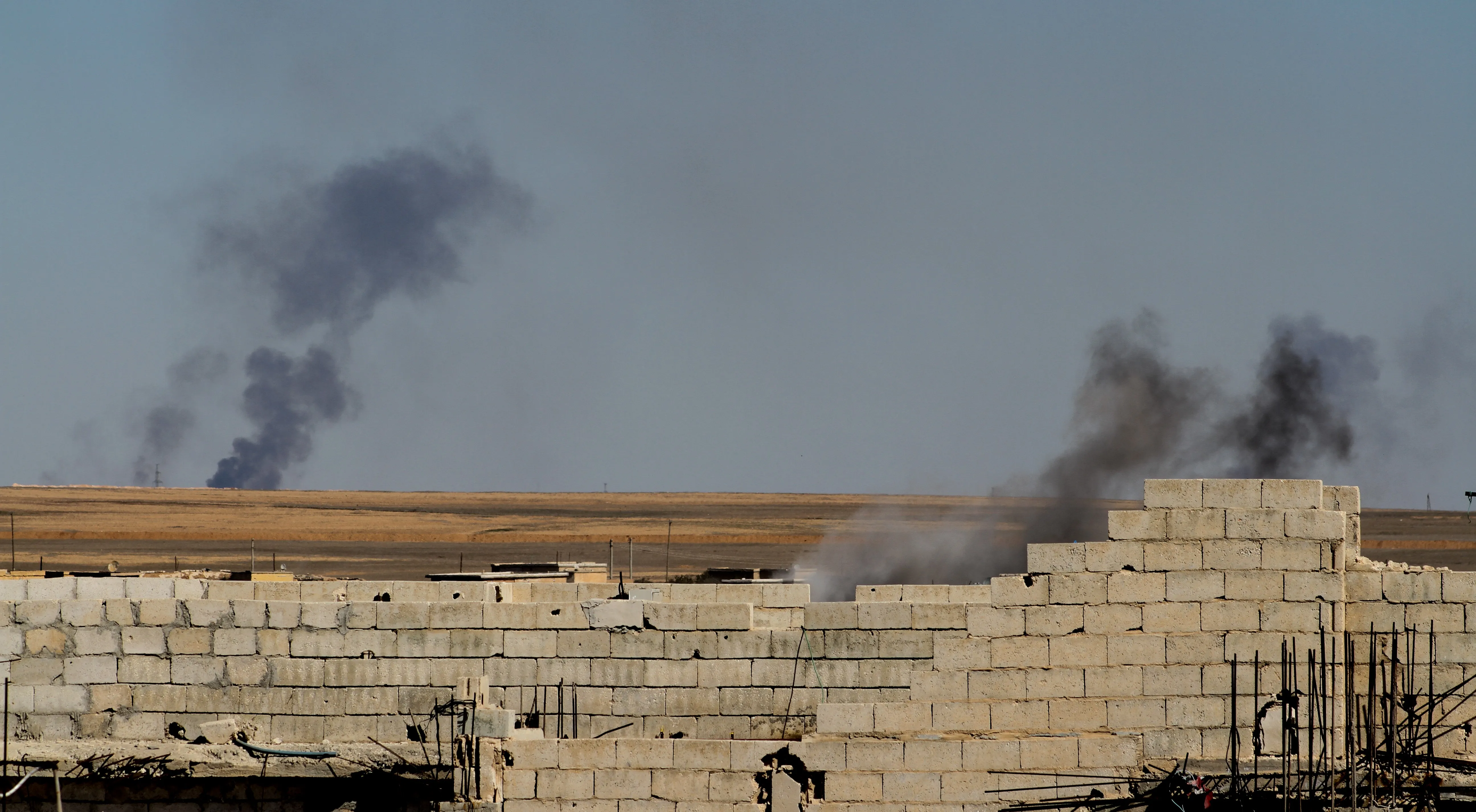 Rural Ain Issa shelled by Turkish Forces