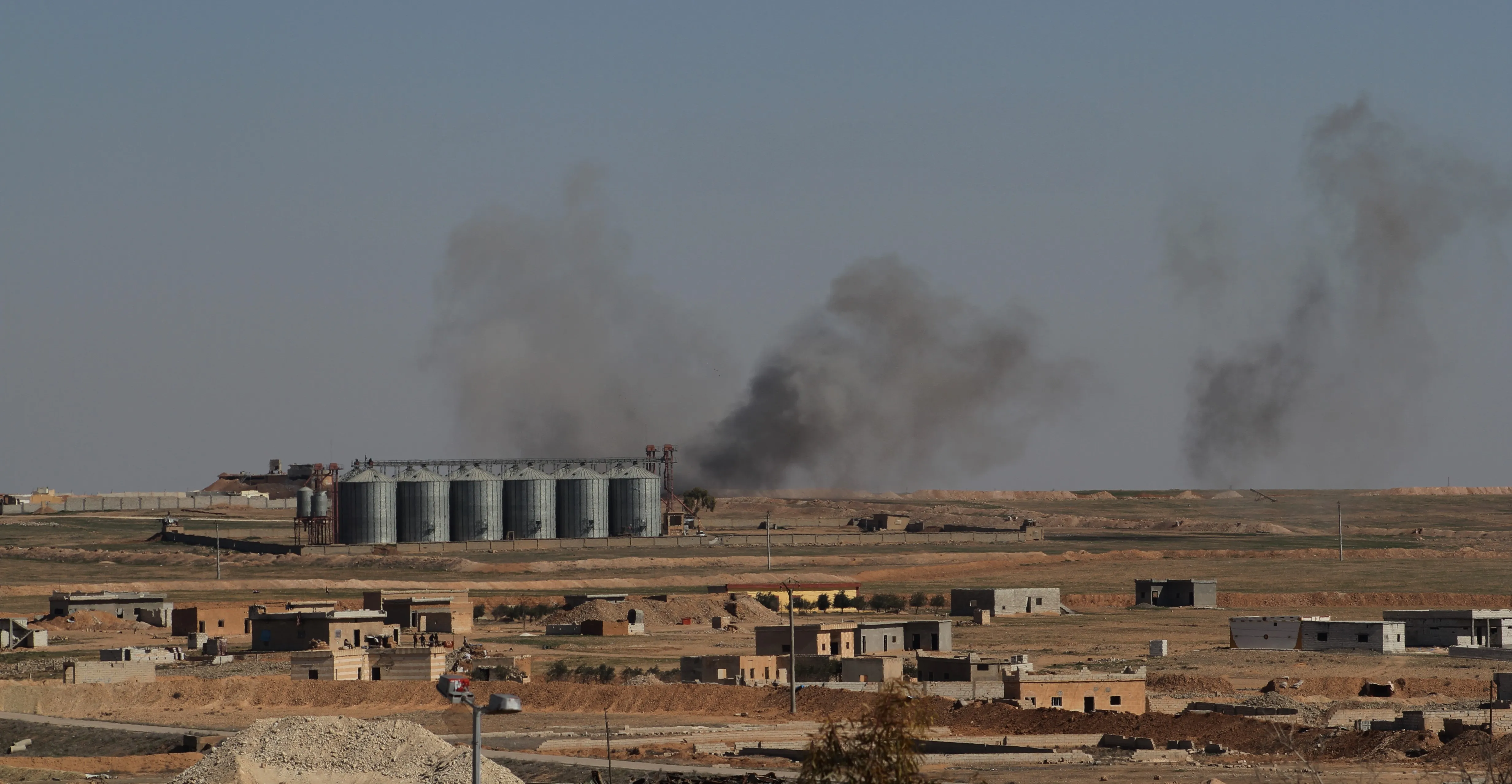 Turkish Occupation Forces shell rural Ain Issa-Updated