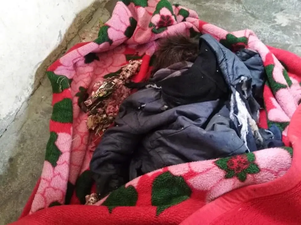 Child killed due to the explosion Daesh's remnants in al-Baghouz