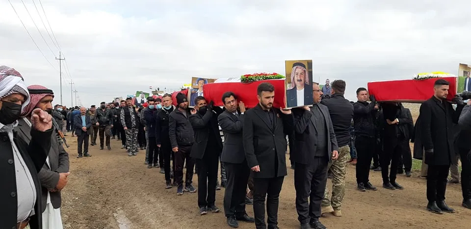 104 Yazidis' remains buried in Koco victims cemetery