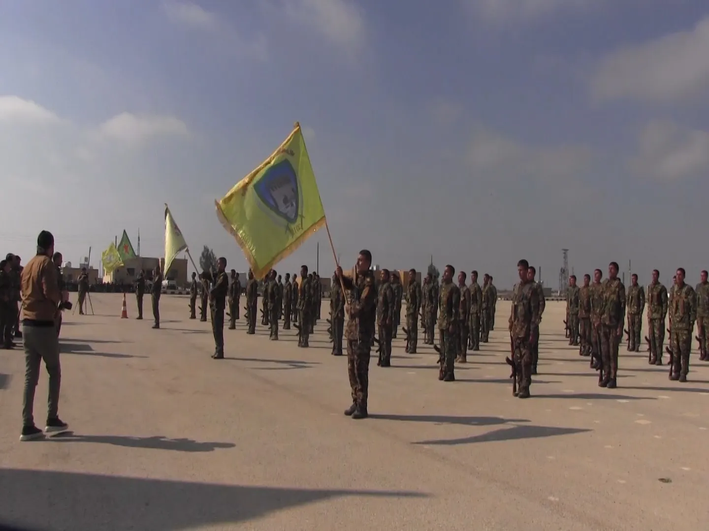SDF graduates new military course in Al-Raqqa