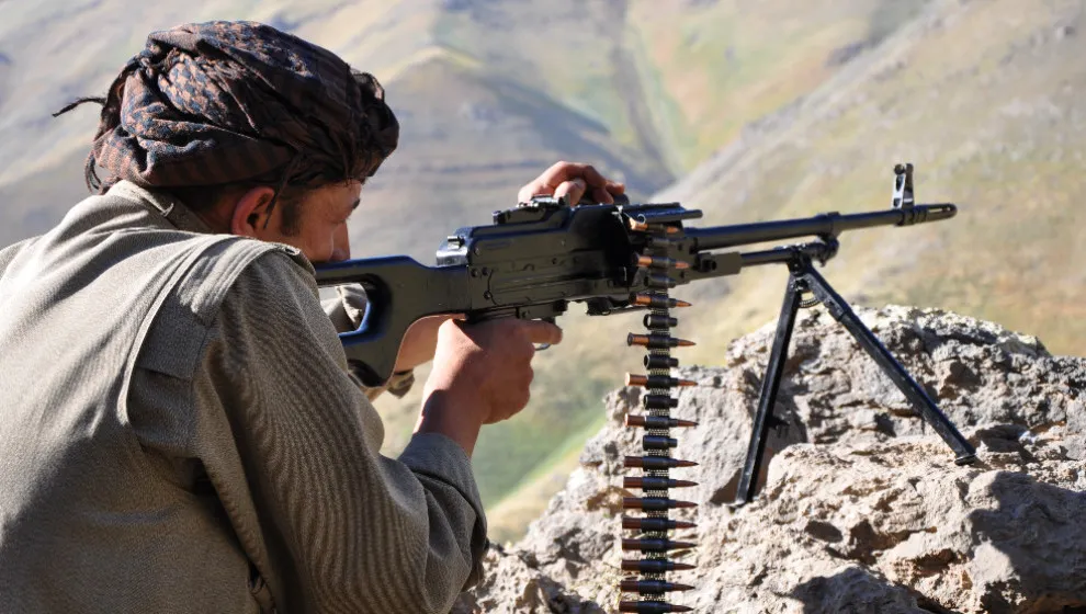 Guerrilla Forces inflict a painful blow on Turkish army in Garê
