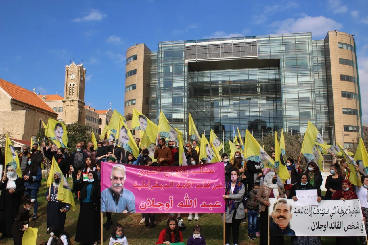 Kurdish community demands freedom in UNHCR for Ocalan