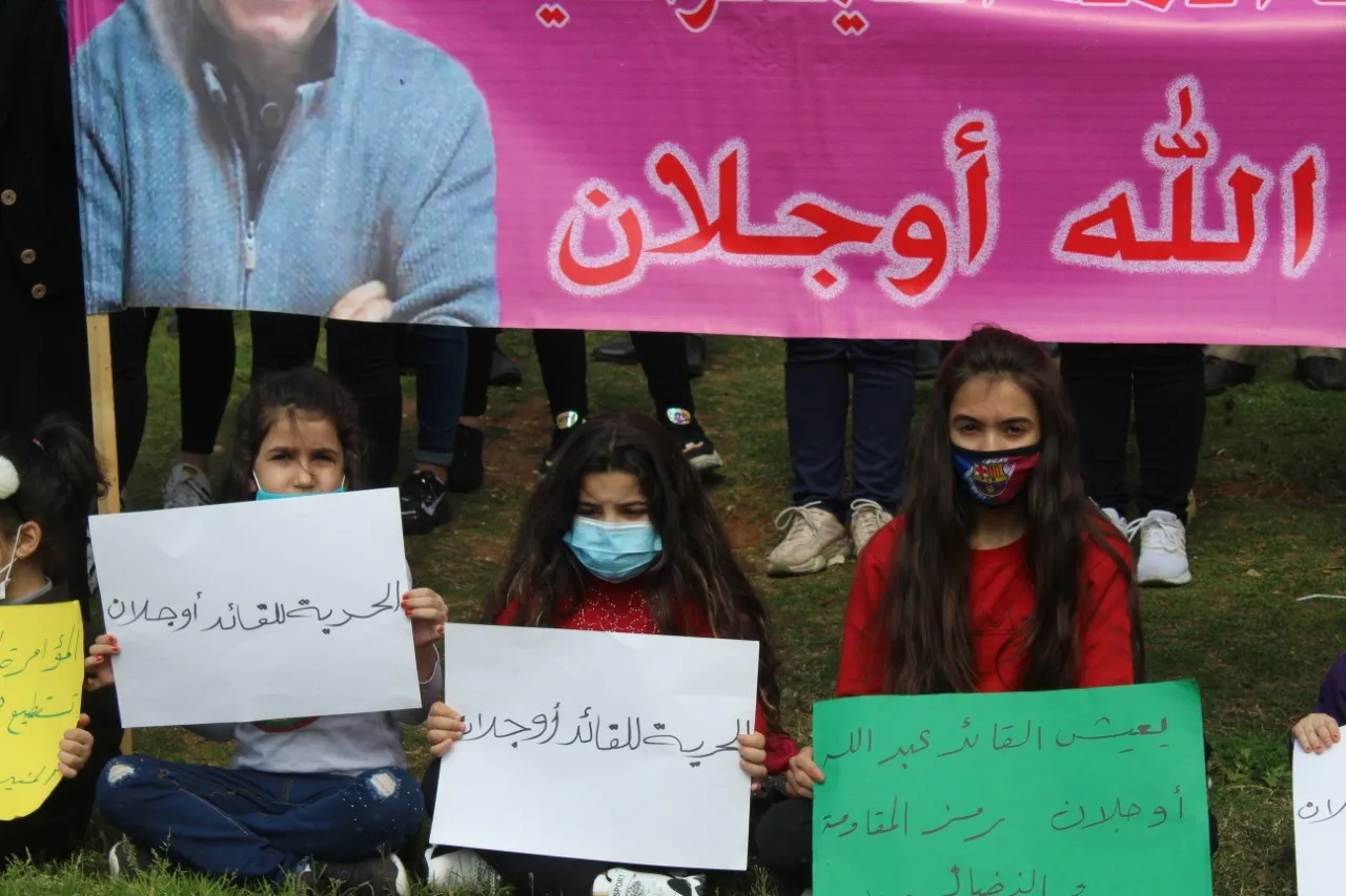 Kurdish community demands freedom in UNHCR for Ocalan