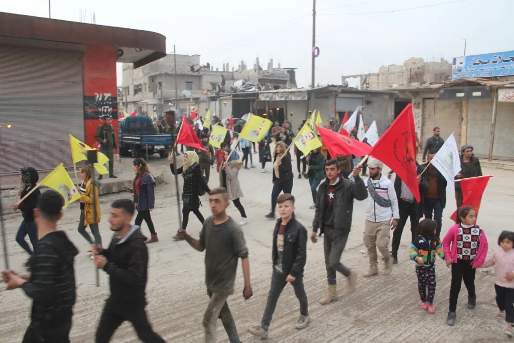 ​​​​​​​Kobane, al-Shahba: We must escalate struggle to break restrictions on our leader