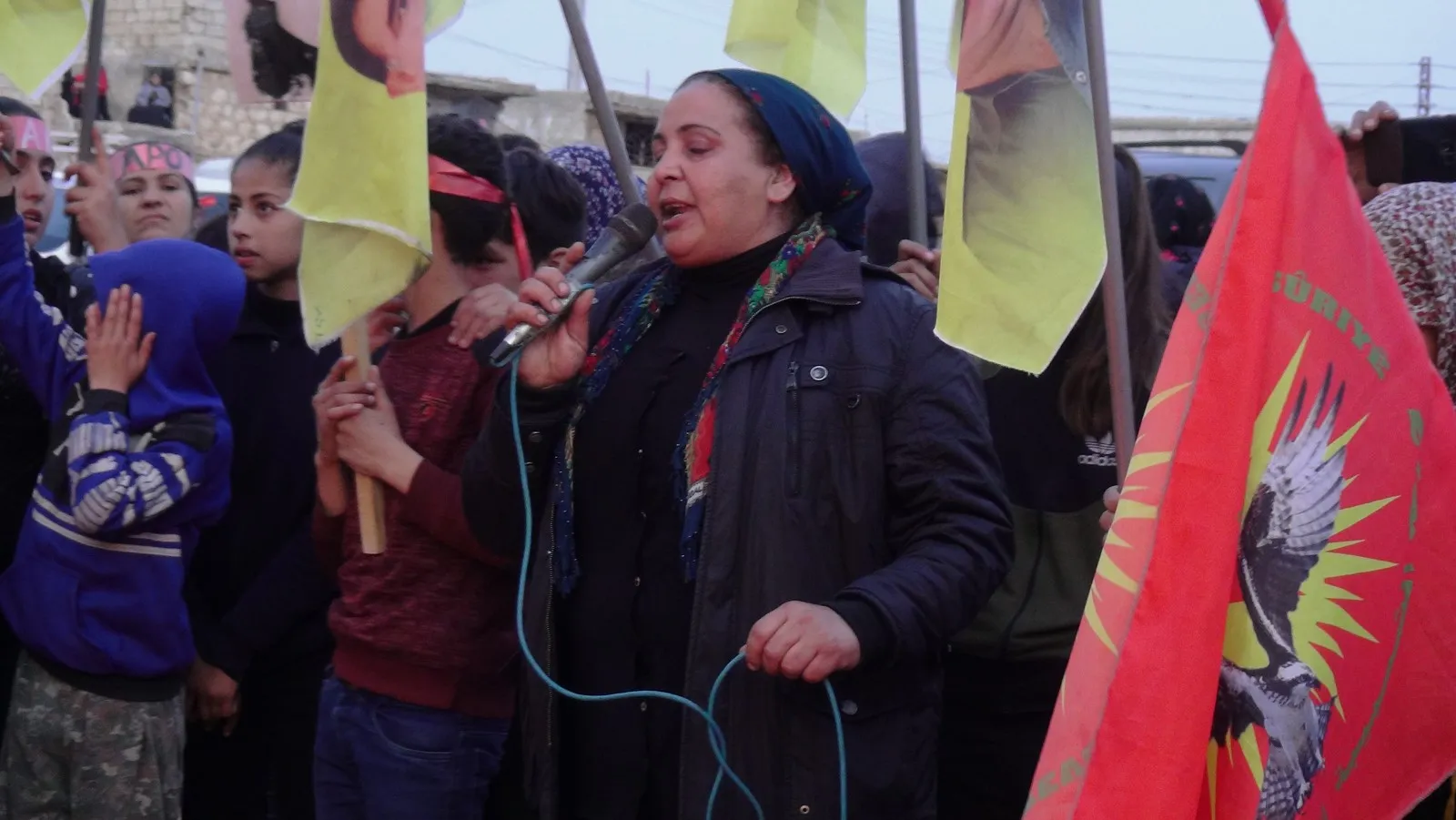 ​​​​​​​Kobane, al-Shahba: We must escalate struggle to break restrictions on our leader