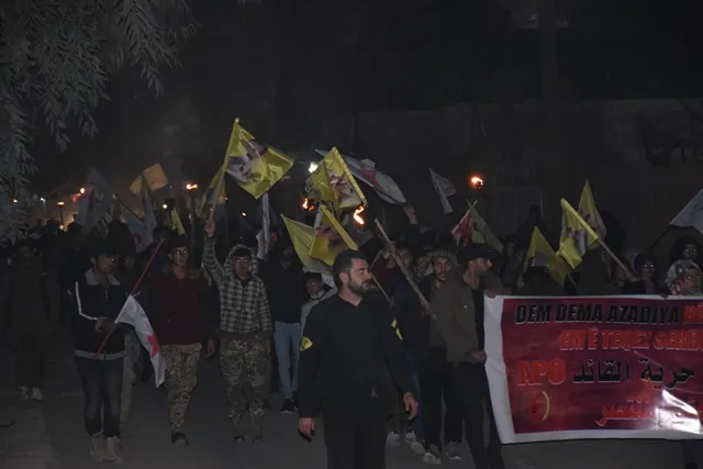 Qamishlo youth: We to continue our resistance for leader until his liberation