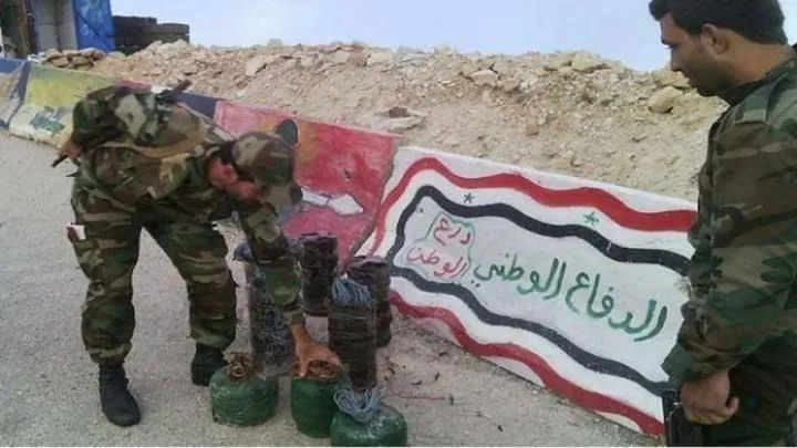 National Defense.. Syrian government's tool for evading crimes.. its name associated with massacres
