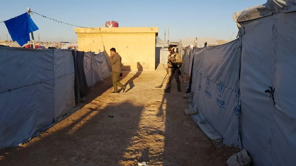 Al-Hol Humanitarian and Security Campaign underway for 2 day