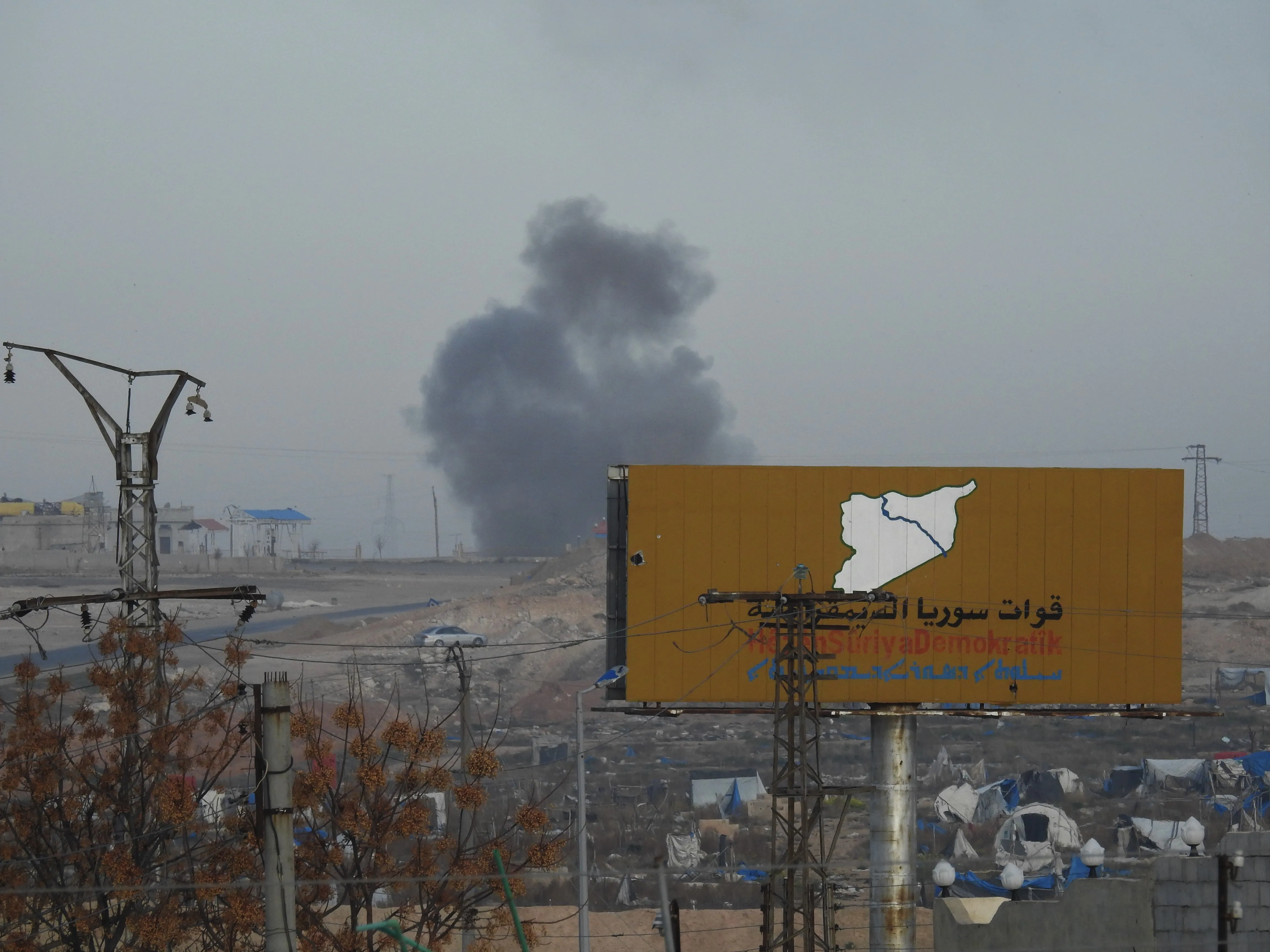 Turkish Forces attack Ain Issa
