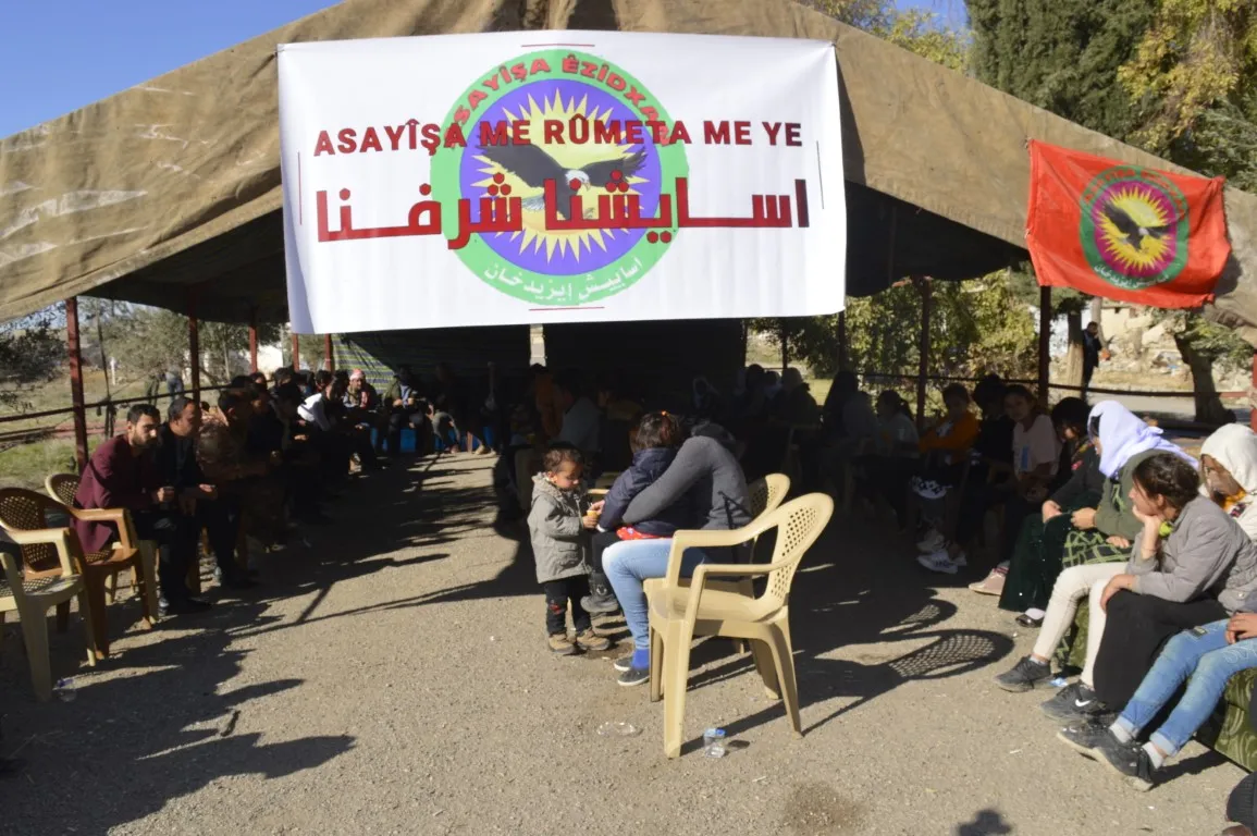 Yazidi resistance to support Asayîşa Êzidxanê enters its 103rd day
