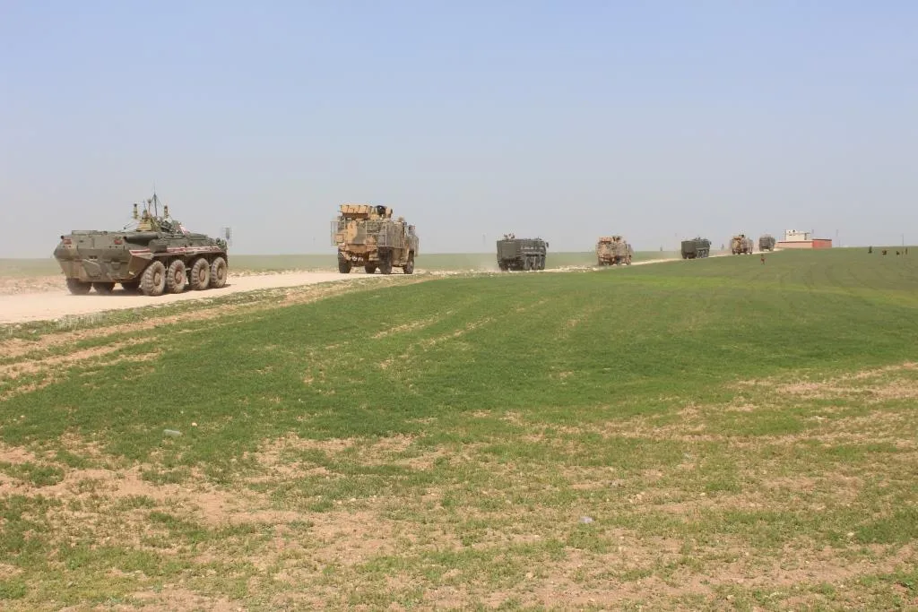 Russian –Turkish patrol in Darbassiye carried out