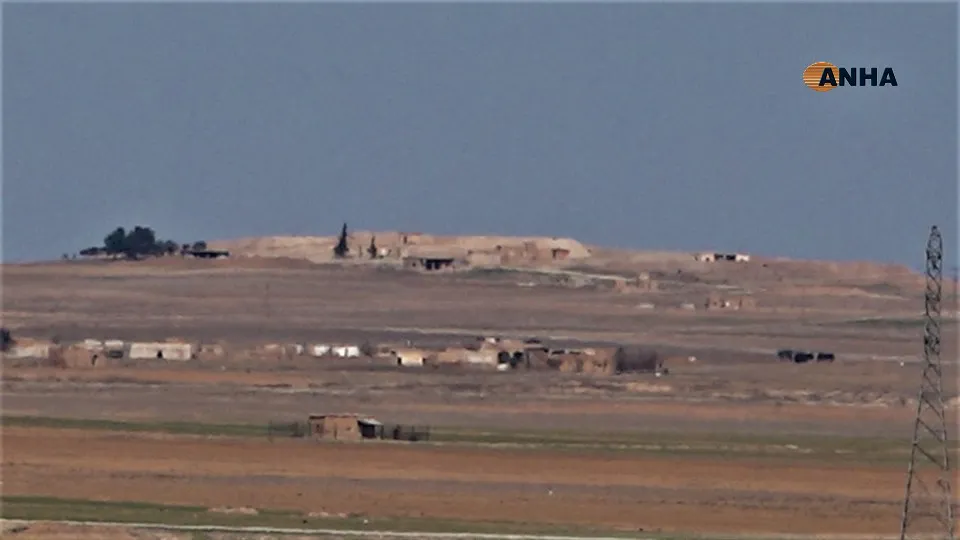 Turkish Forces create military base in Hasaka's  Tal Tamr