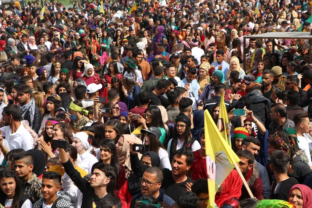 Videos of Newroz 2021 celebrations in Qamishlo