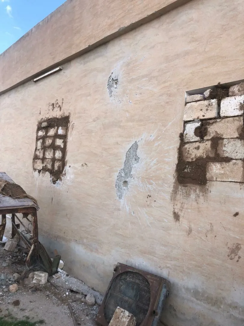 Turkish occupation targets a school, houses in Tel Tamr countryside