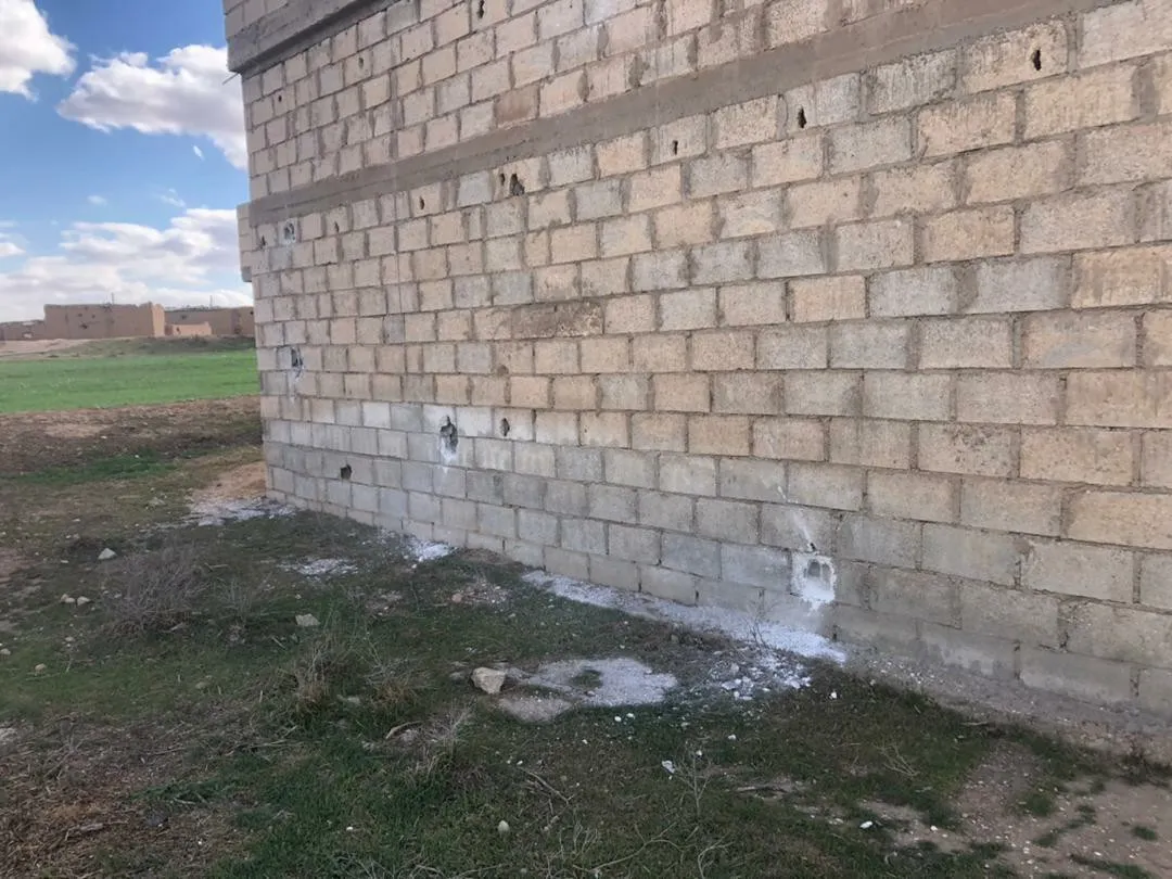 Turkish occupation targets a school, houses in Tel Tamr countryside