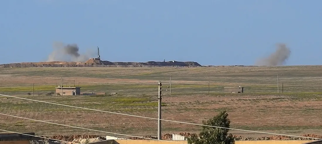 SDF targets largest base of Turkish occupation in Ain Issa