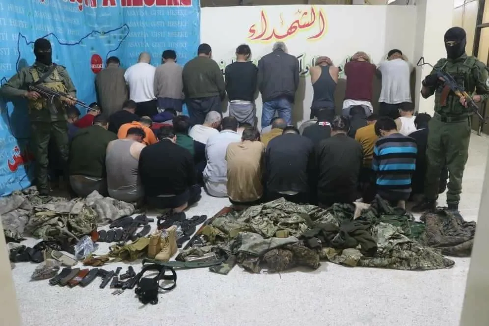 30 wanted ISIS cells arrested in sweeping campaign in Al-Hasakah
