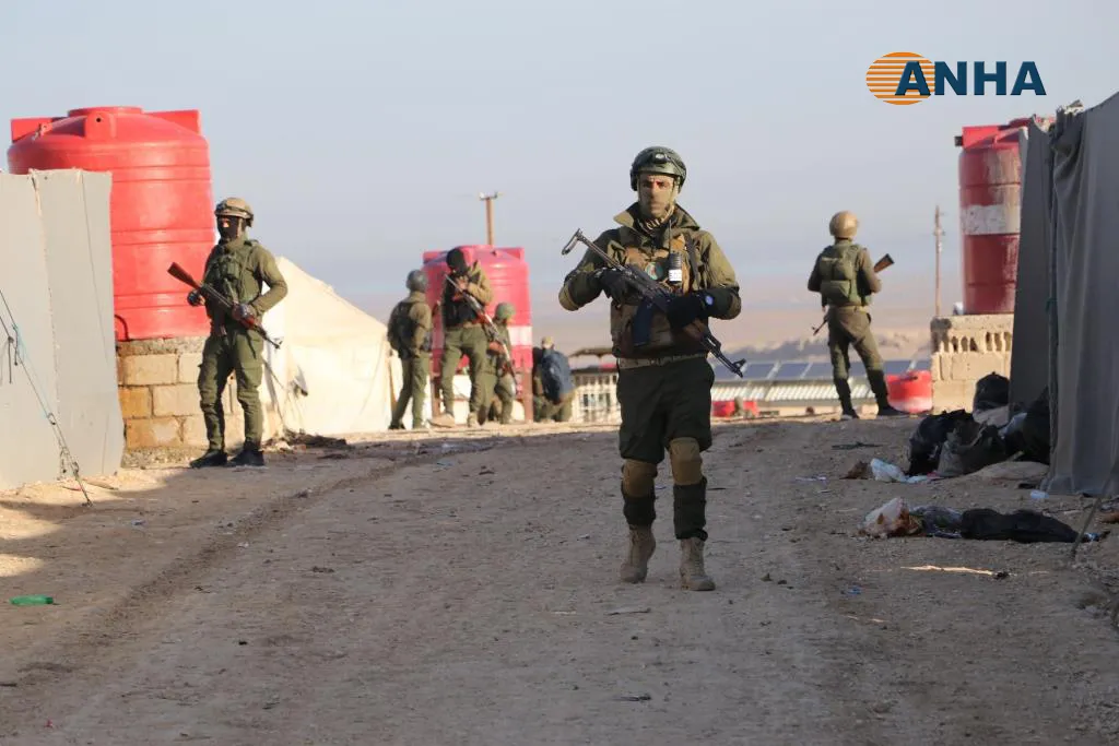 ​​​​​​​By photos, video ... 3rd day of Al-Hol campaign