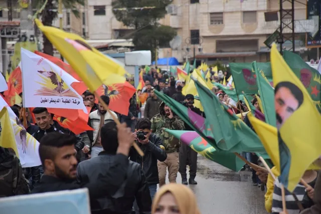 Crowds in Qamishlo demand verifying leader's health
