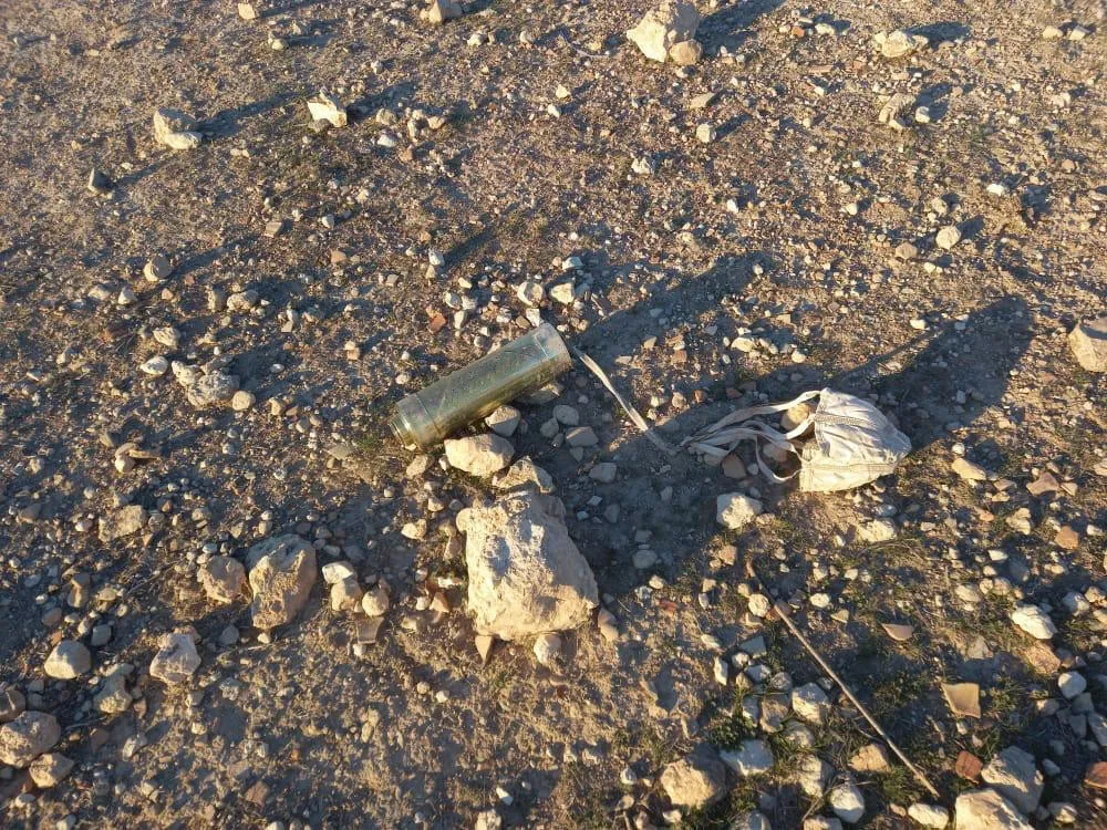 Occupation army targets Ain Issa district with a rocket-propelled grenade
