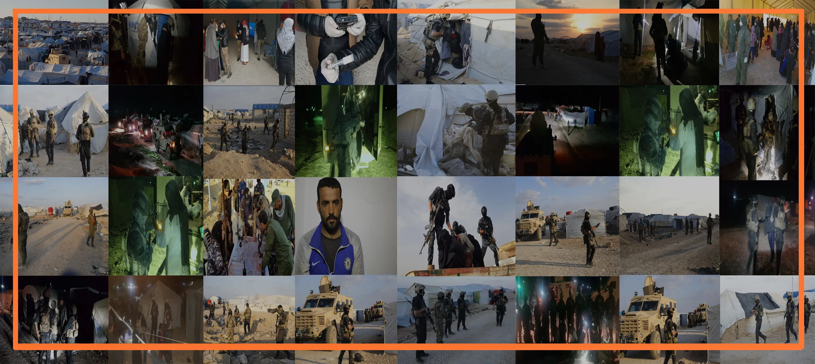 Outcome of security operations during ten days in Al-Hol camp
