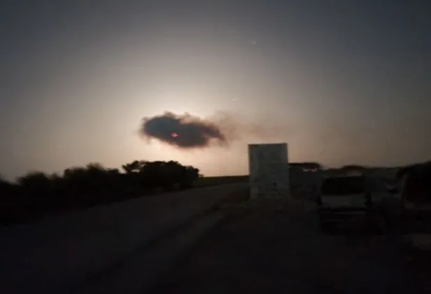 Warplane believed to be Russian launches raids on Azaz