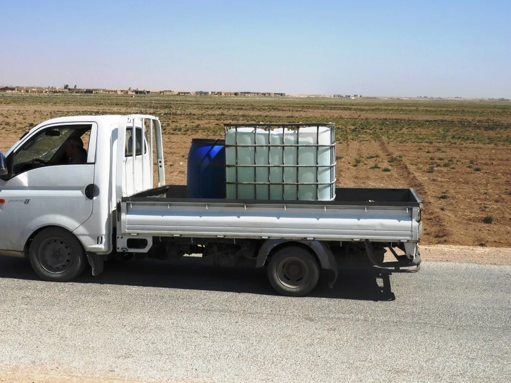 As the Euphrates continue to be blocked... Drinking water cuts off from dozens of villages in rural Girê Spî