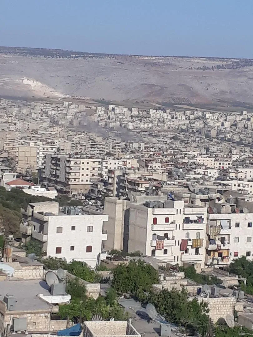 A strong explosion in the occupied city of Afrin