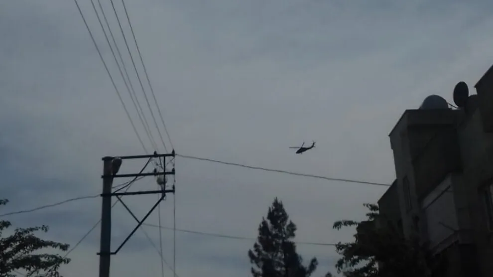 Turkish helicopters bomb Bagok mountains