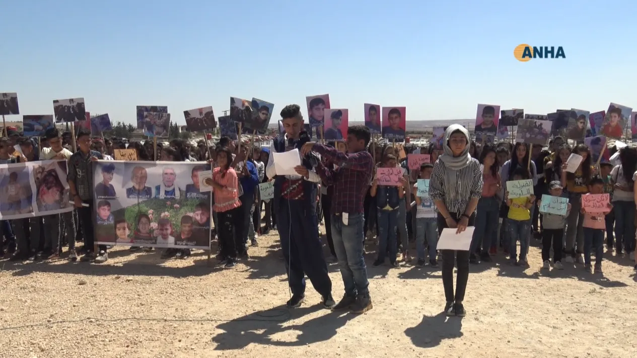 Social Affairs: Afrin children are subjected to horrible crimes by Turkish Occupation