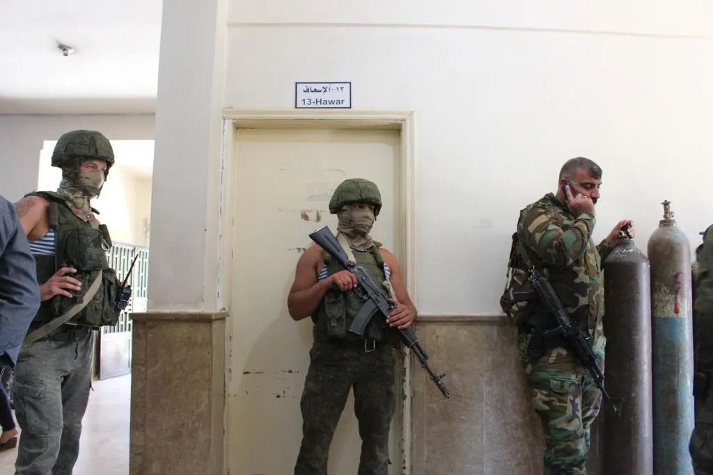 Russian soldier killed after a mine exploded near mercenary HQ in Ras-Al-Ain countryside