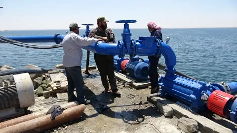 Alternative solutions after lowering Euphrates River level