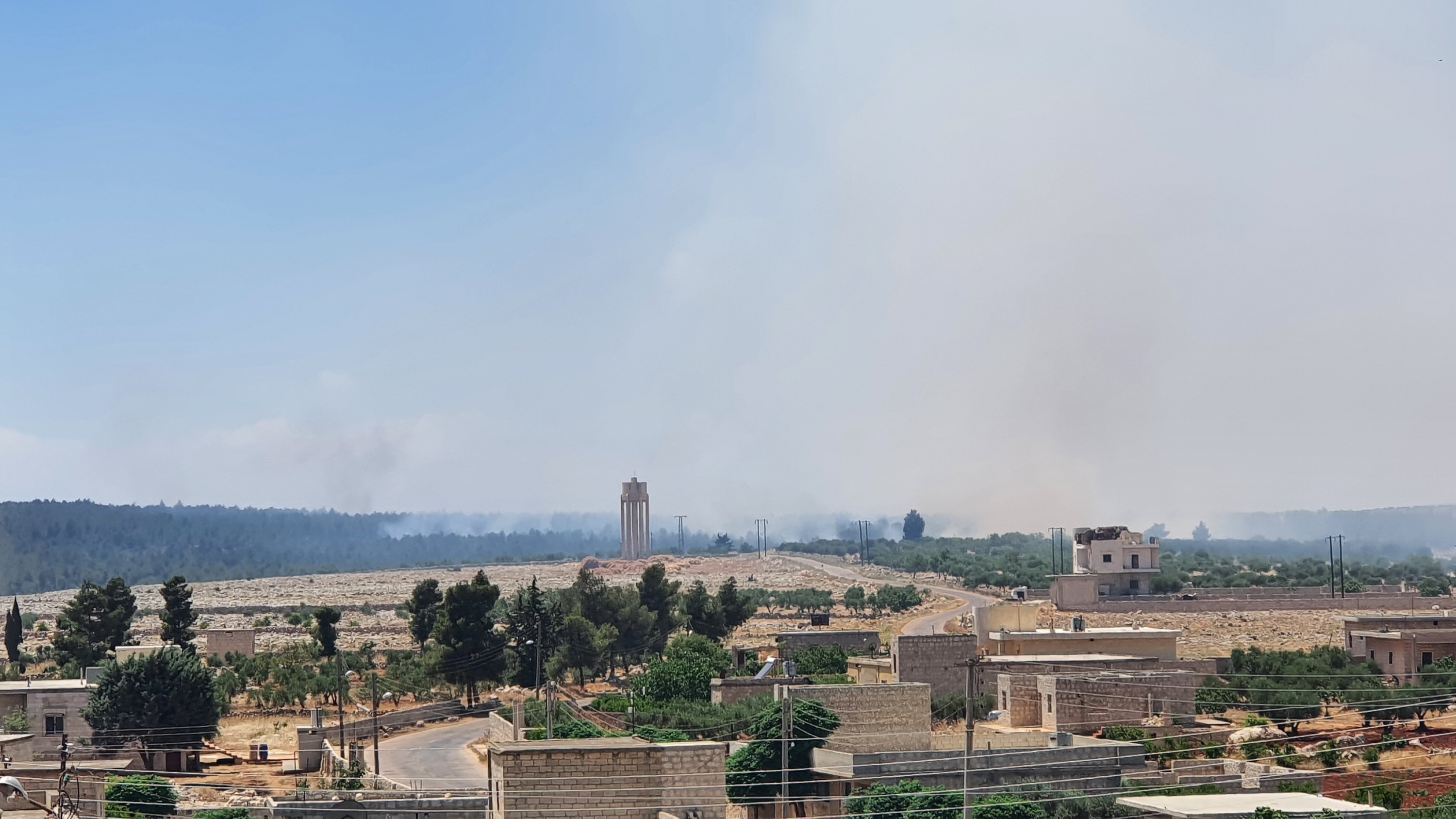 Turkish occupation shells Sherewa district’s villages with heavy artillery