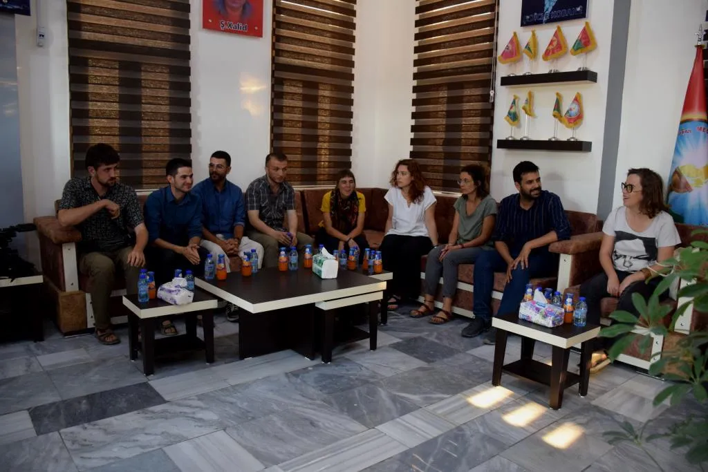 Catalan delegation visits Kobani to see reality