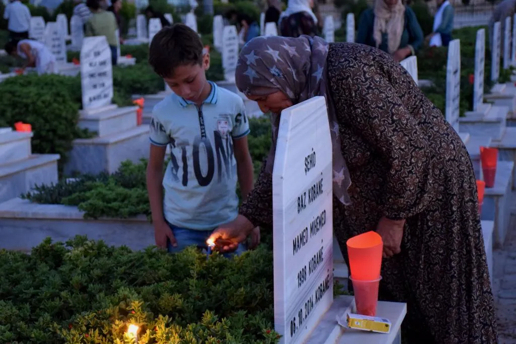 Families of martyrs in Kobanê recall 258 martyrs of June martyrs