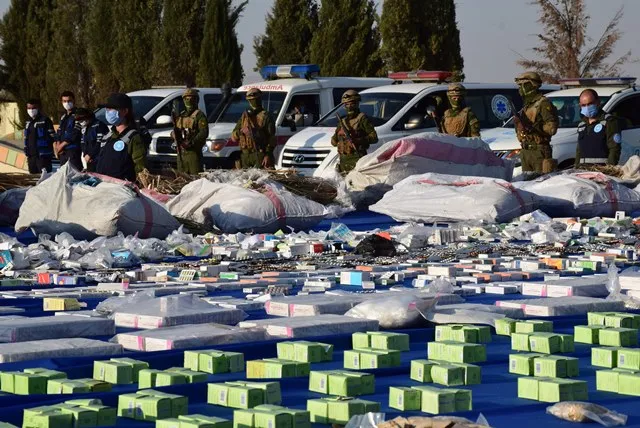  Huge amount of narcotic substances destroyed, 1875 drug users, promoters and dealers arrested