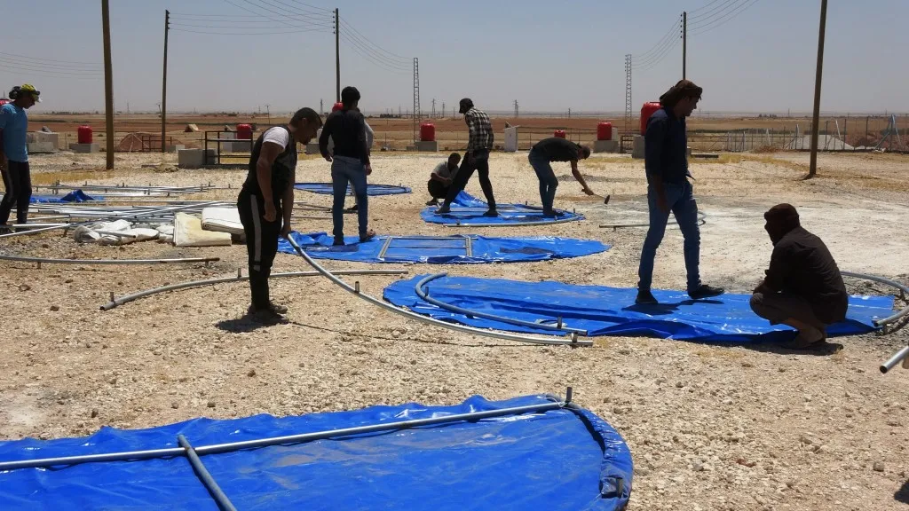 Third expansion completed...Girê Spi Camp receives 500 families