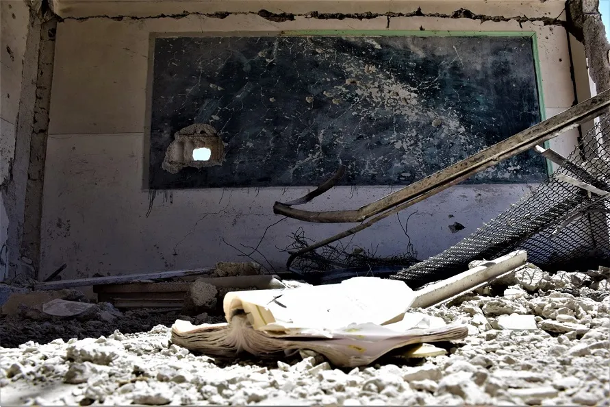 Destruction caused to Tal Tamr's Gozeliye monitored