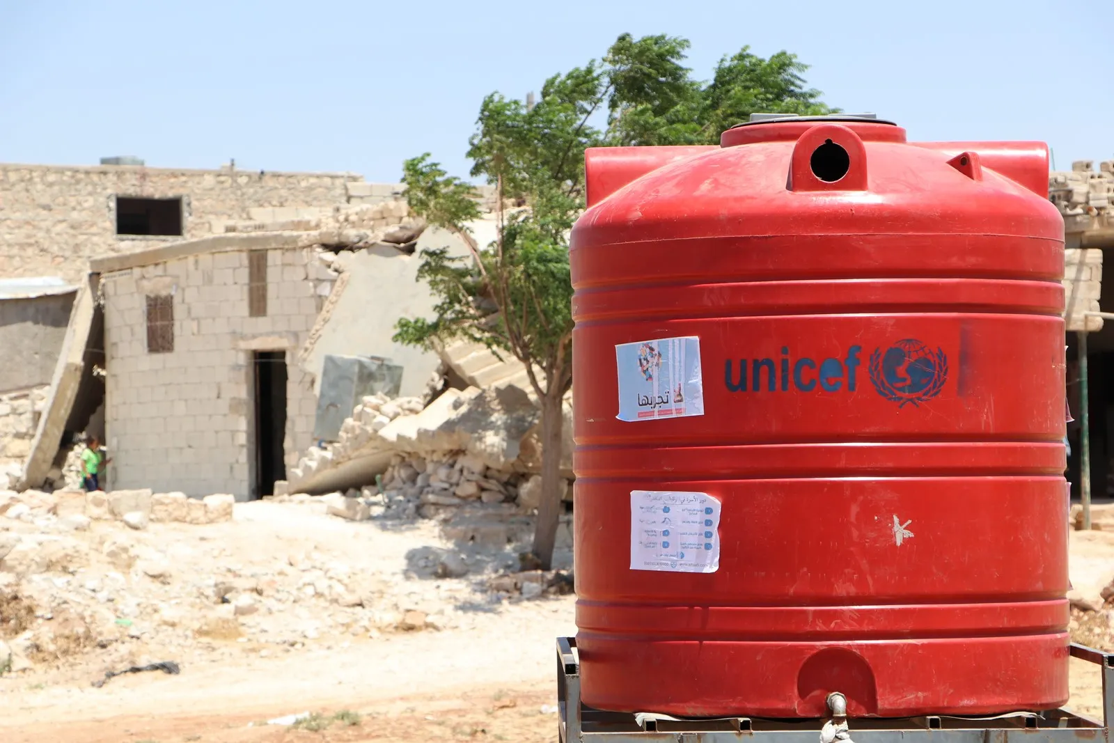 Sido calls on UNICEF to re-pump Afrinian IDPs with water