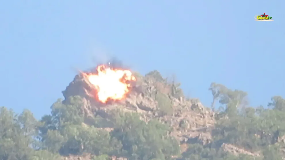 Gerila TV releases Zandura Operation footage against Turkish army