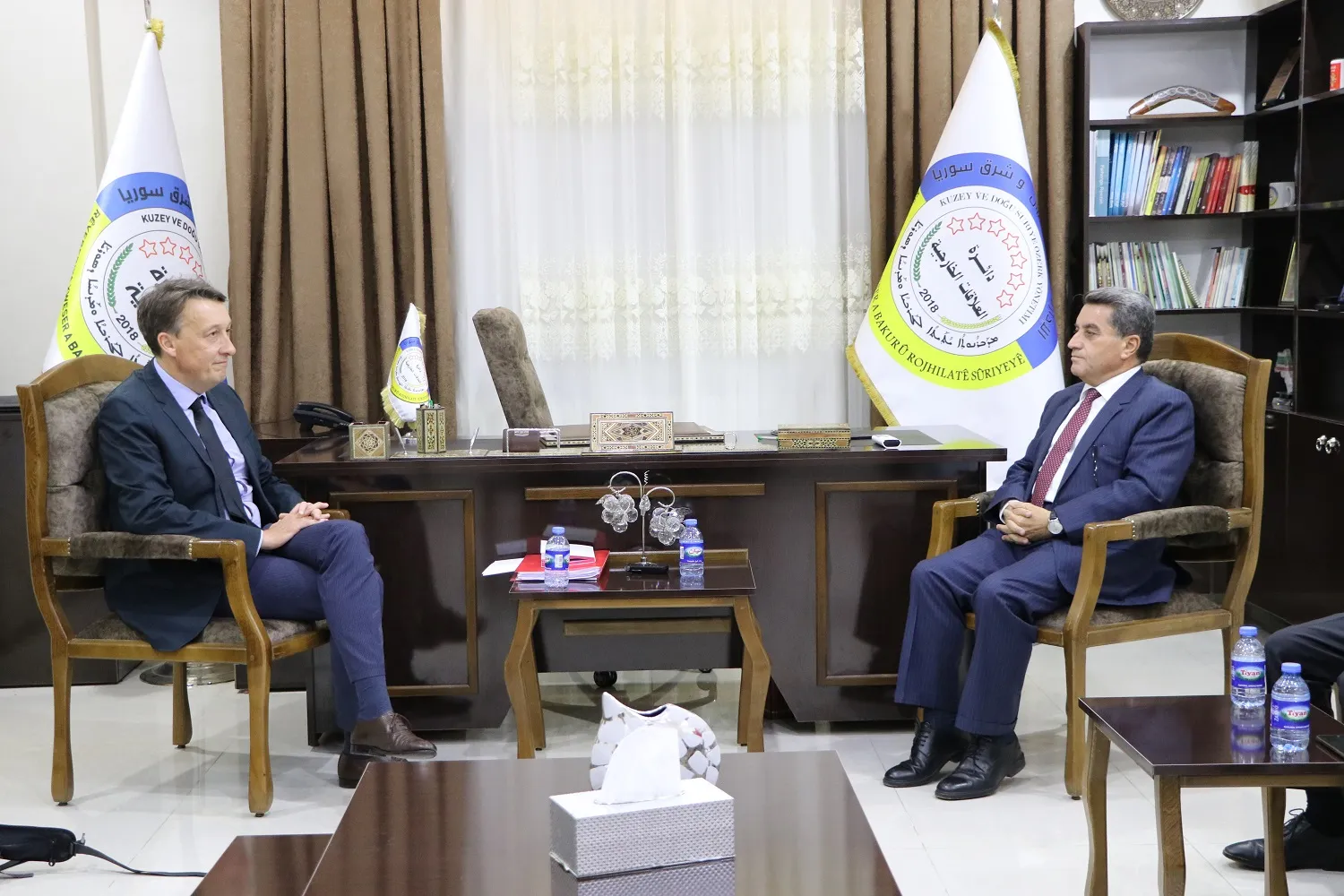 AA discusses important files with Belgian delegation, hands it over a number of ISIS children and women