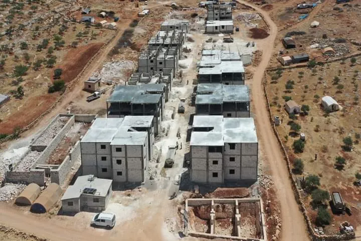 Turkish occupation builds new settlement in occupied Afrin