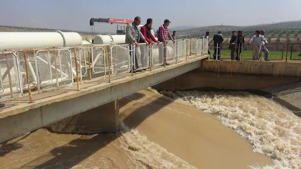 Sources: Turkey 32 million cubic meters from Maidanki Dam in occupied Afrin