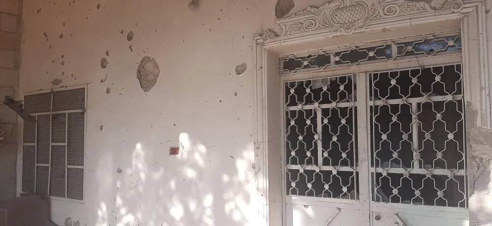 Turkish occupation, mercenaries bombard village of Al-Washiyah in Al-Shahba