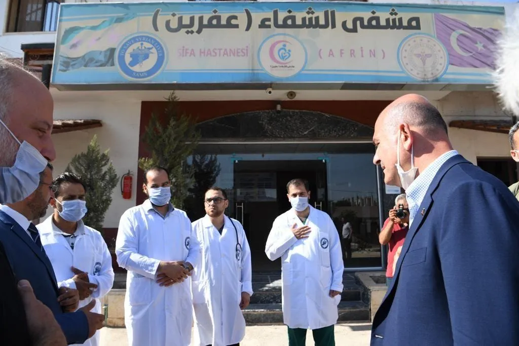 ​​​​​​​To consolidate Turkish occupation of Syrian territories.. " Soylu" visits occupied Afrin and Azaz